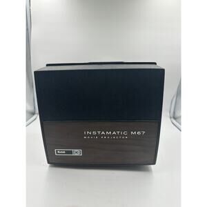 Vintage Kodak Instamatic M77 Black 8mm Movie Projector